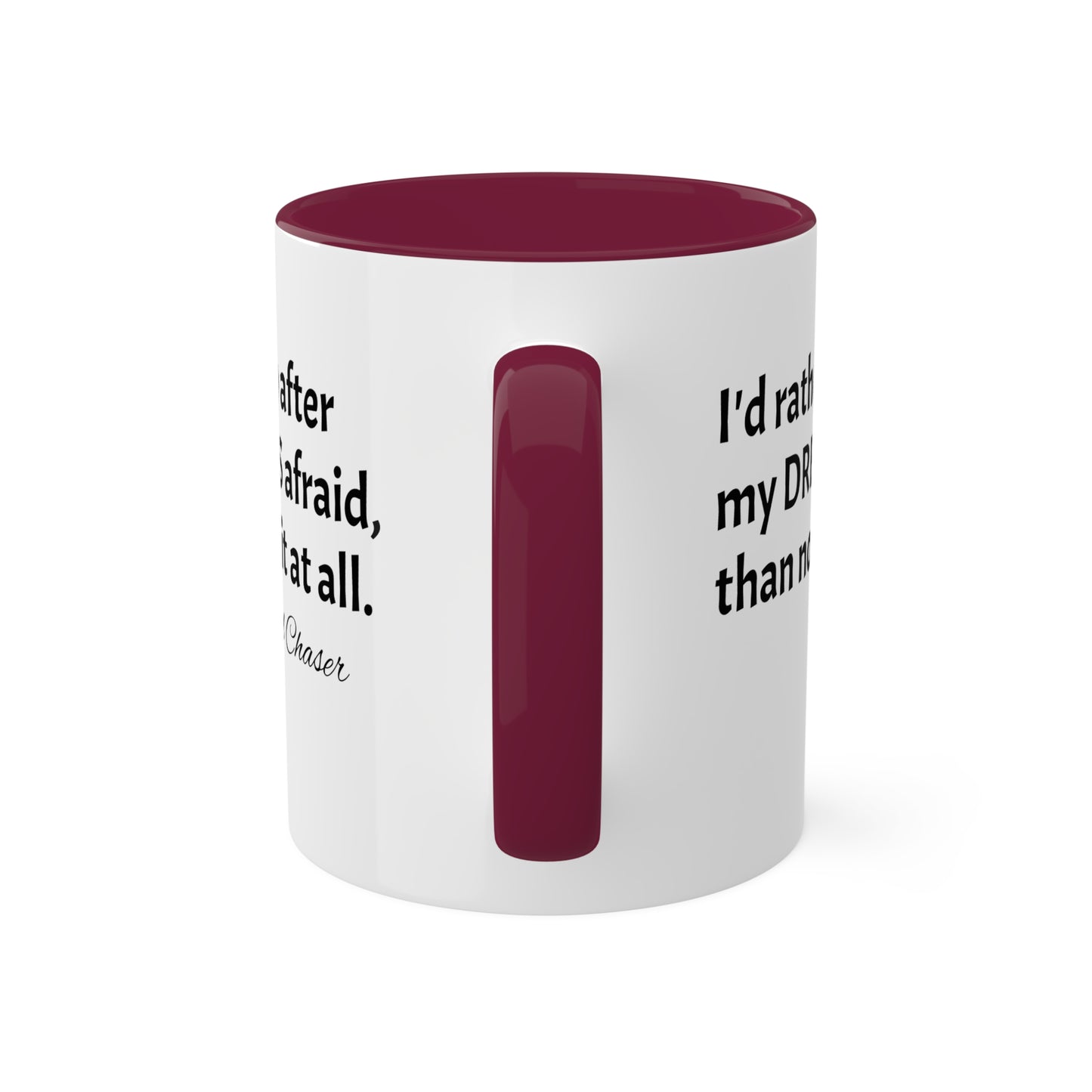 Goal Chaser Colorful Mugs, 11oz