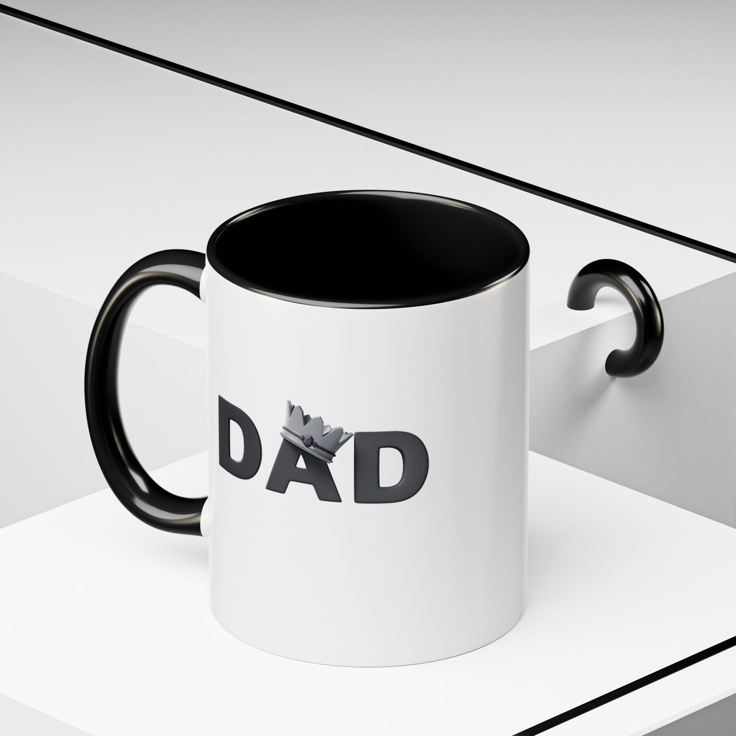 King Dad Accent Coffee Mug (11, 15oz)
