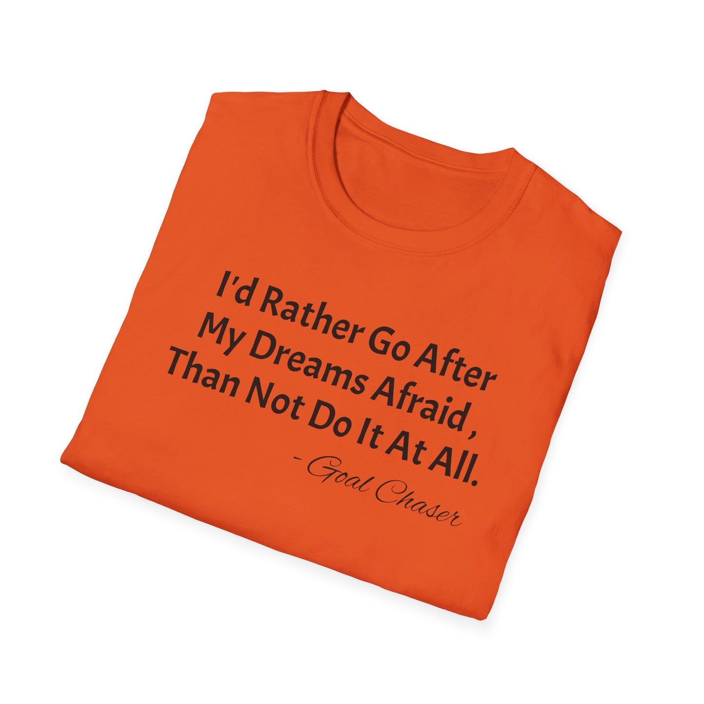 Goal Chaser Unisex Softstyle T-Shirt