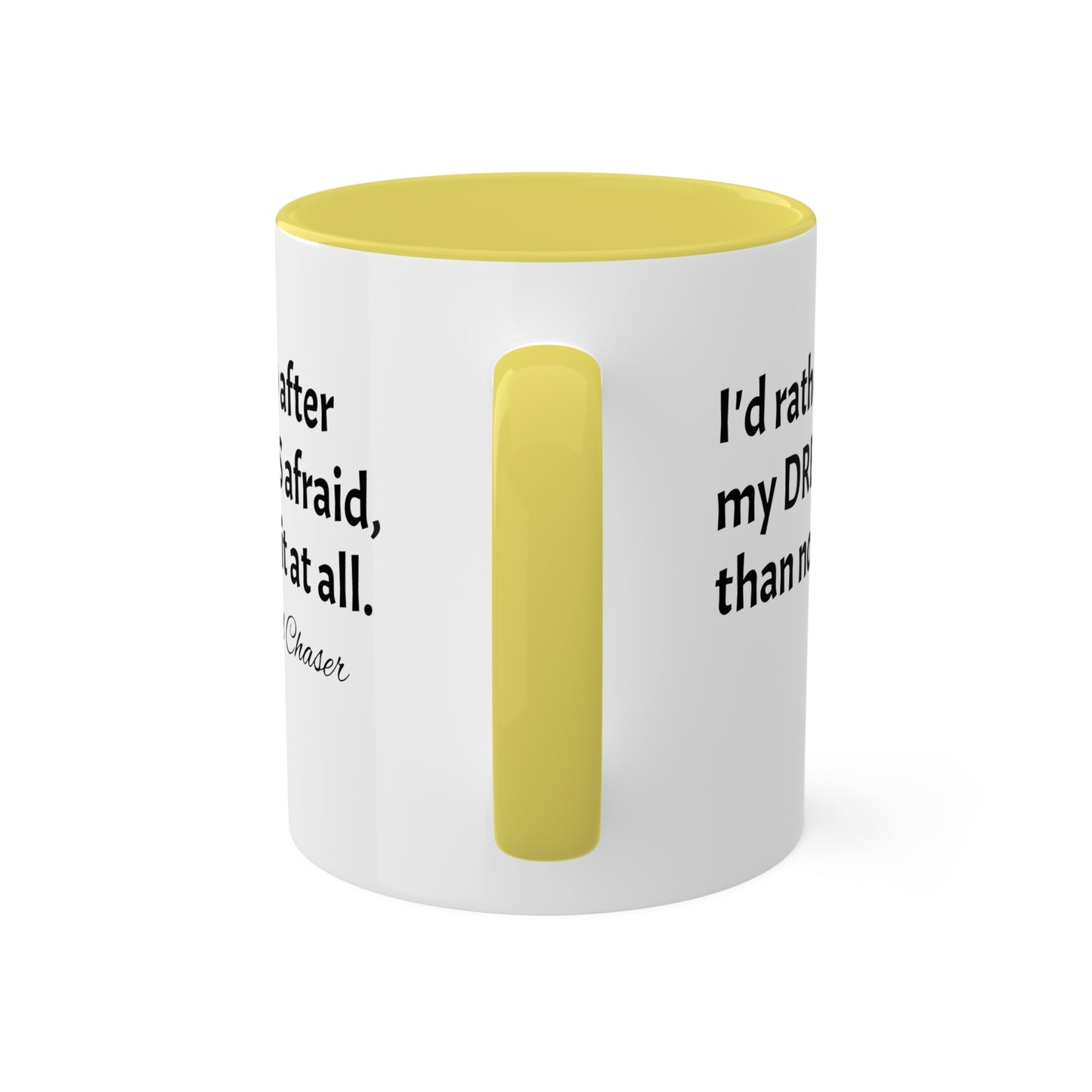 Goal Chaser Colorful Mugs, 11oz