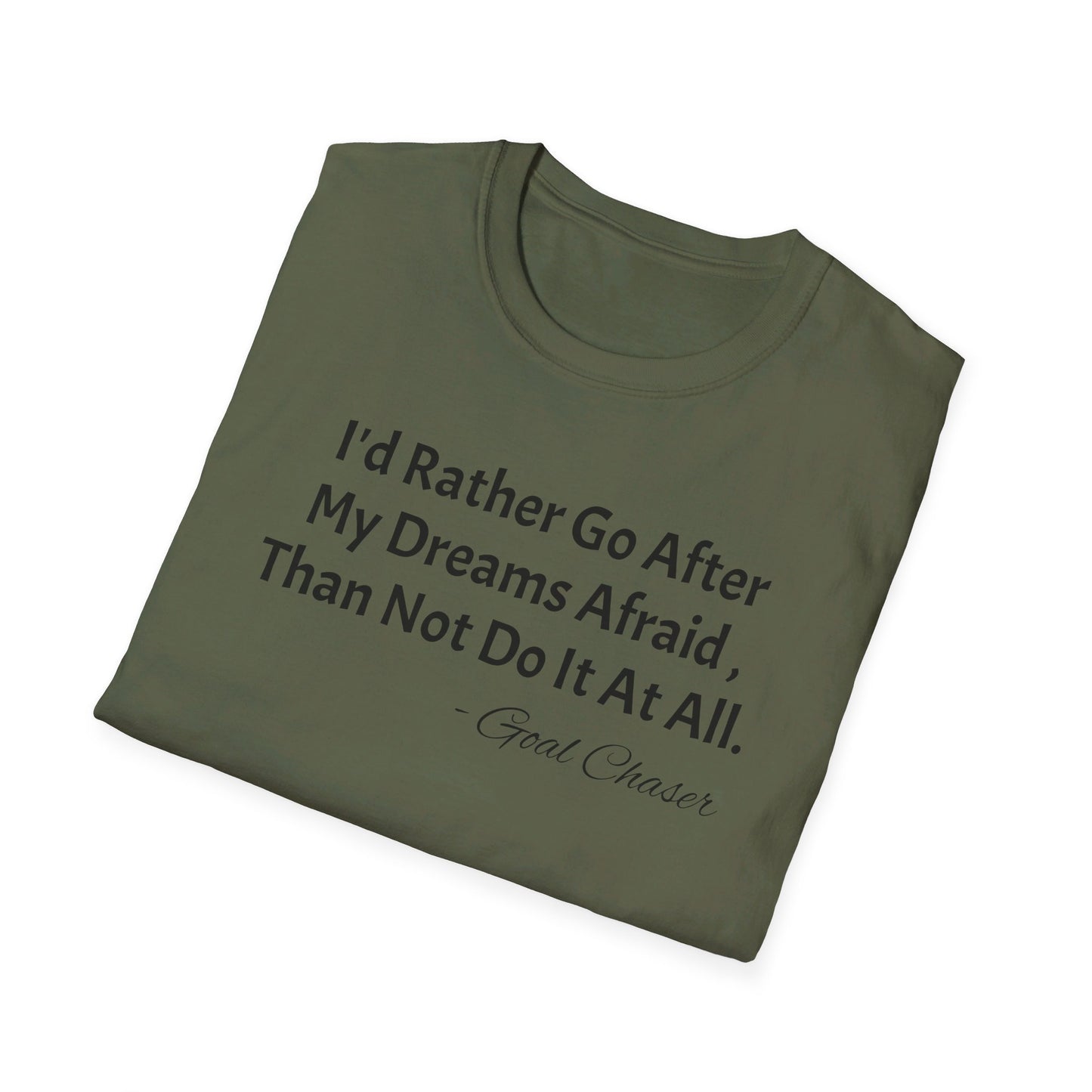 Goal Chaser Unisex Softstyle T-Shirt