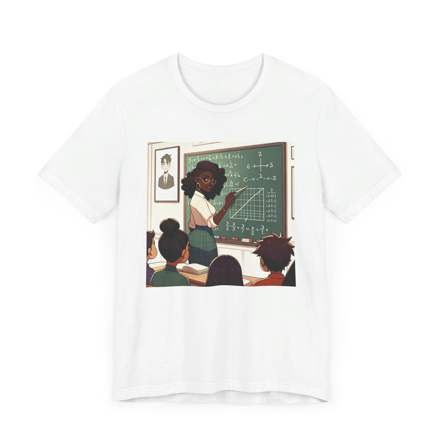 Math Teacher Unisex Jersey Short Sleeve Tee