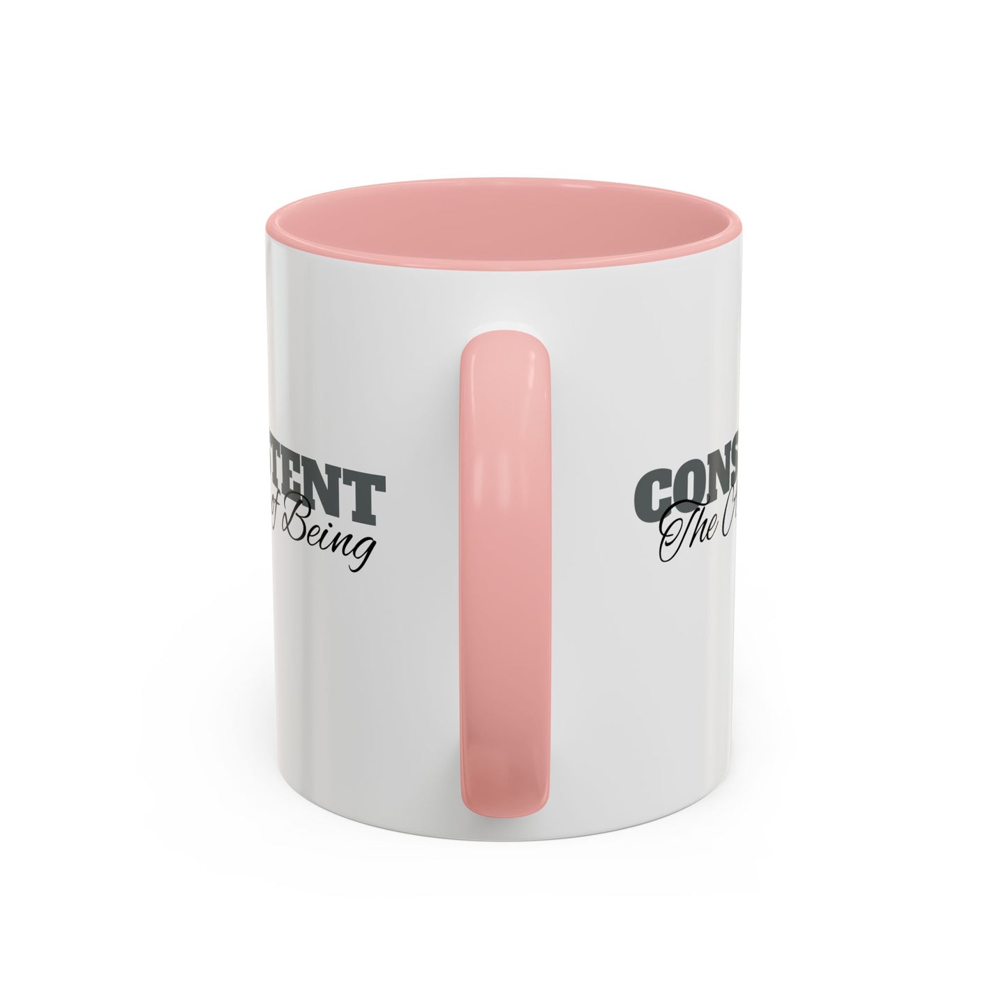 The Art of Being Consistent Accent Coffee Mug (11, 15oz)