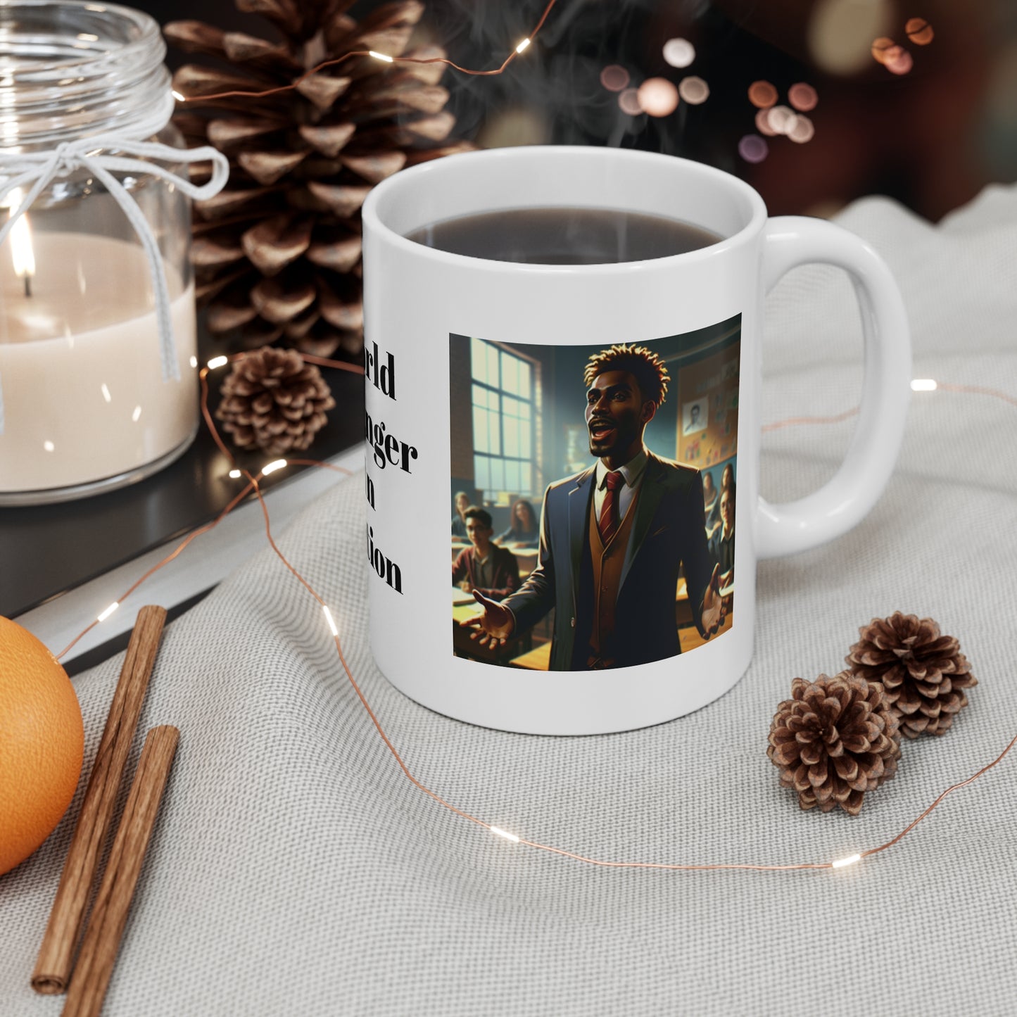 World Changer In Action Mug 11oz