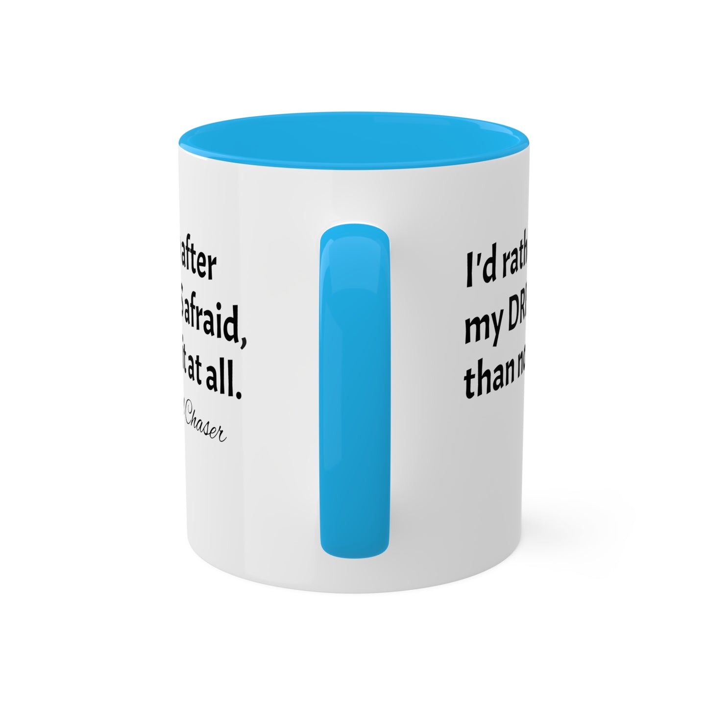 Goal Chaser Colorful Mugs, 11oz