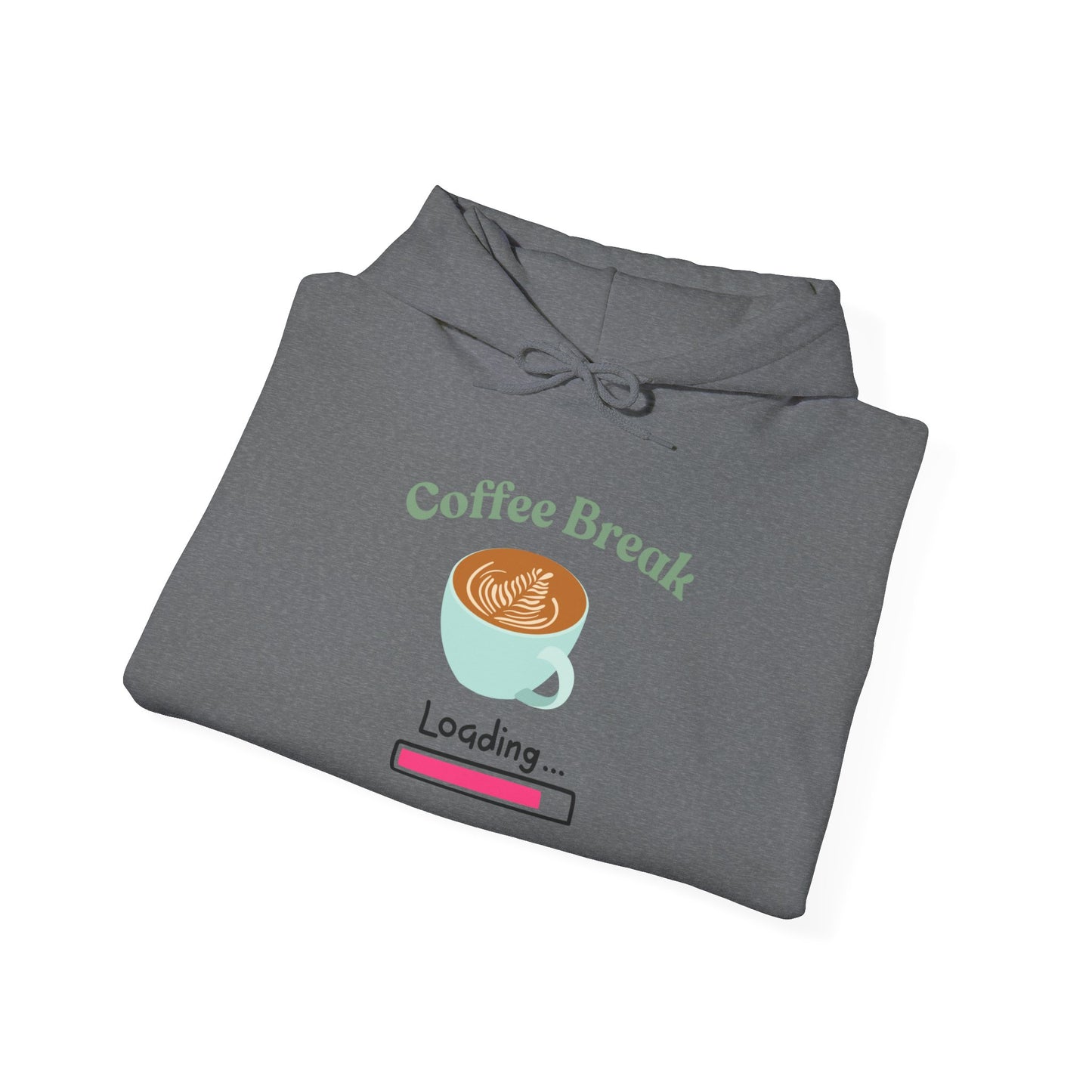 Coffee Break Loading Unisex Heavy Blend™ Hooded Sweatshirt