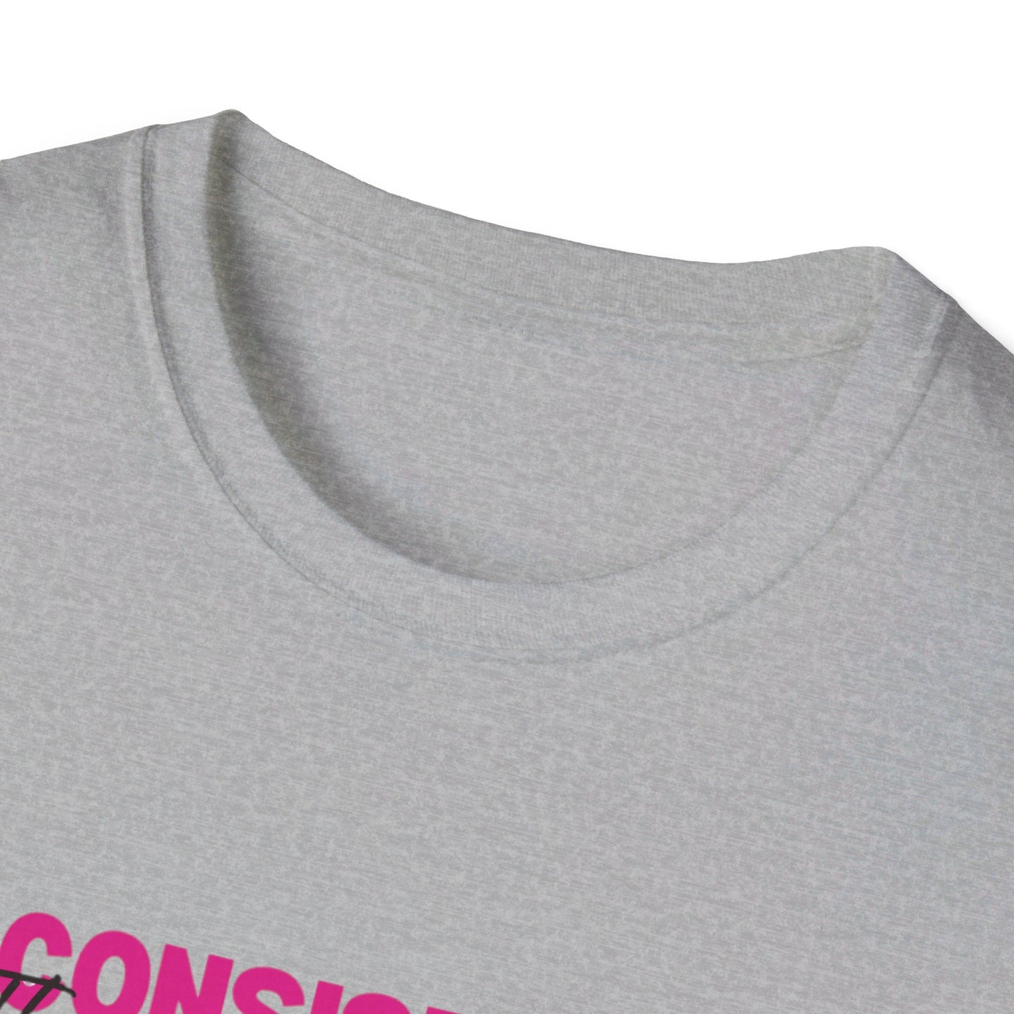The Art of Being Consistent Unisex Softstyle T-Shirt