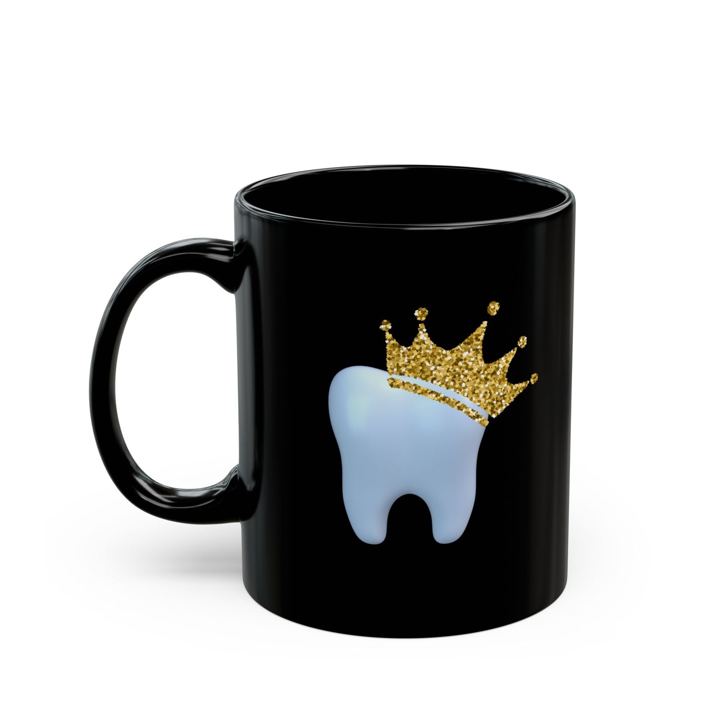 Queen Molar Black Mug (11oz, 15oz)
