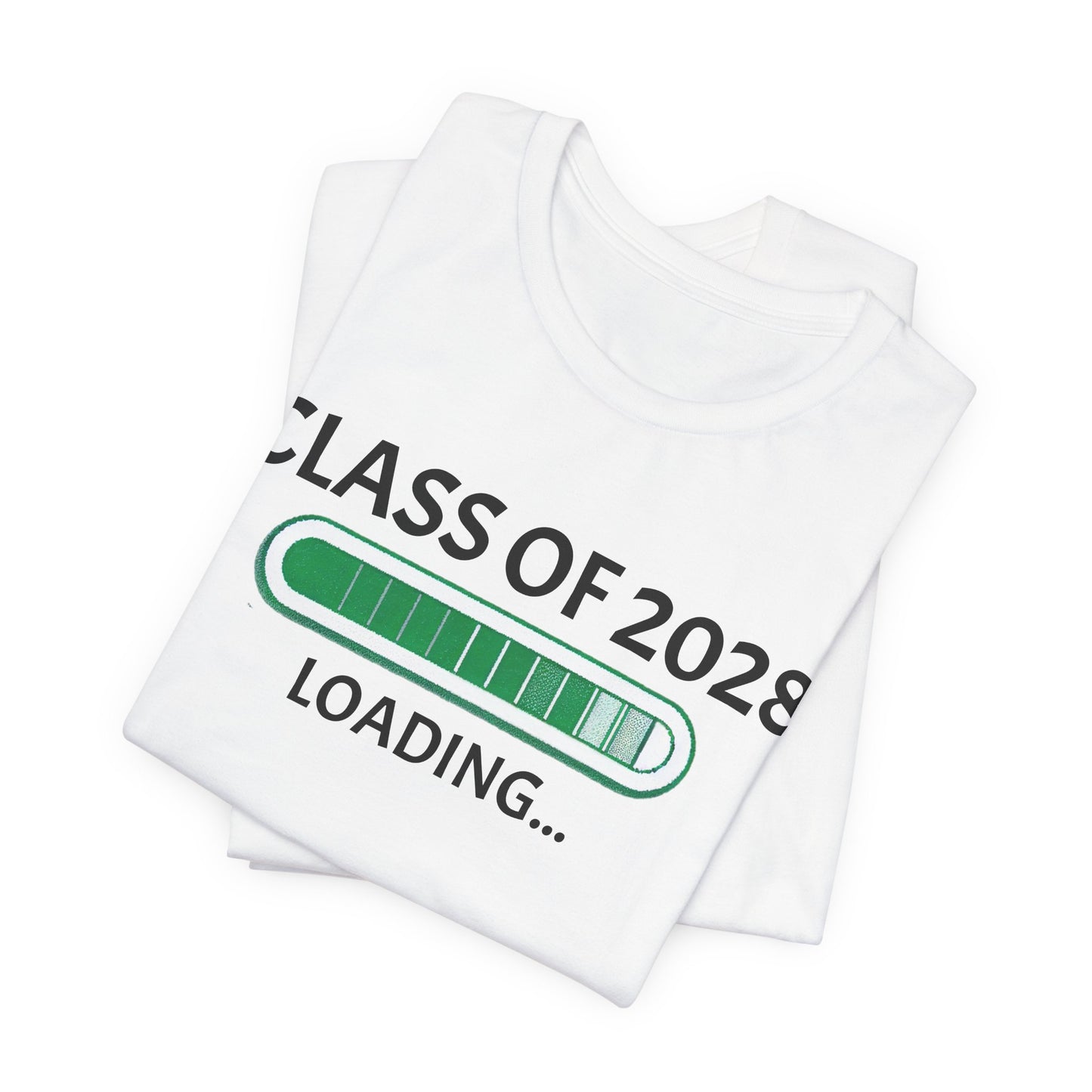 Class of 2028 Loading Unisex T-Shirt - Graduation Celebration Tee