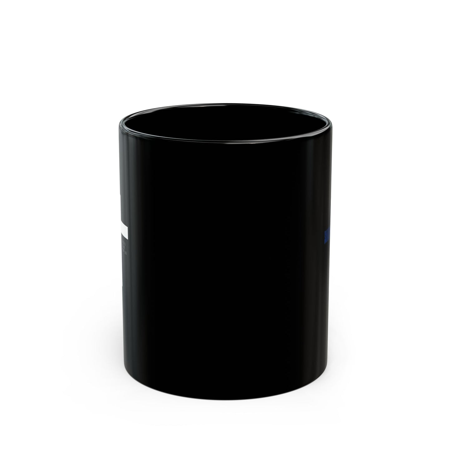 Salvation/ Cross Black Mug (11oz, 15oz)