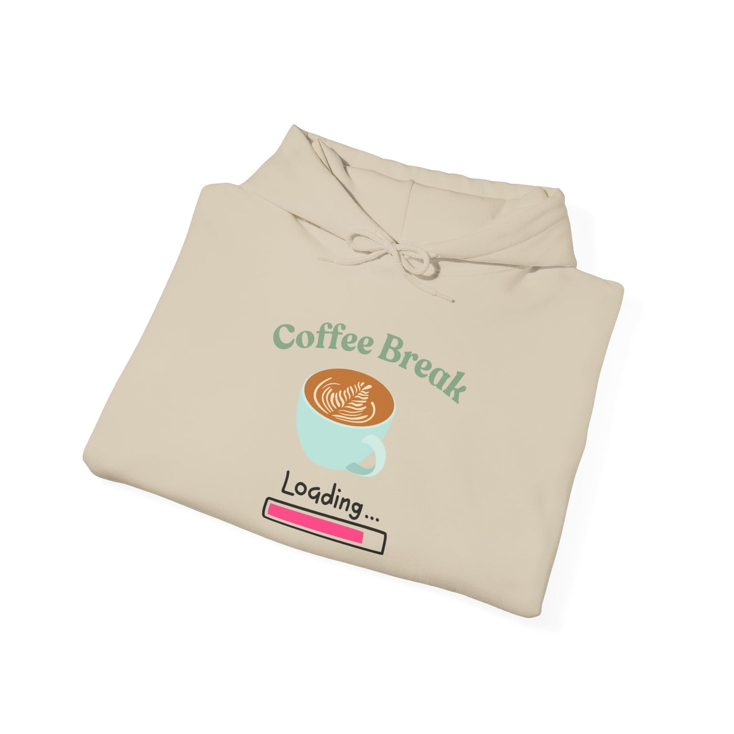 Coffee Break Loading Unisex Heavy Blend™ Hooded Sweatshirt