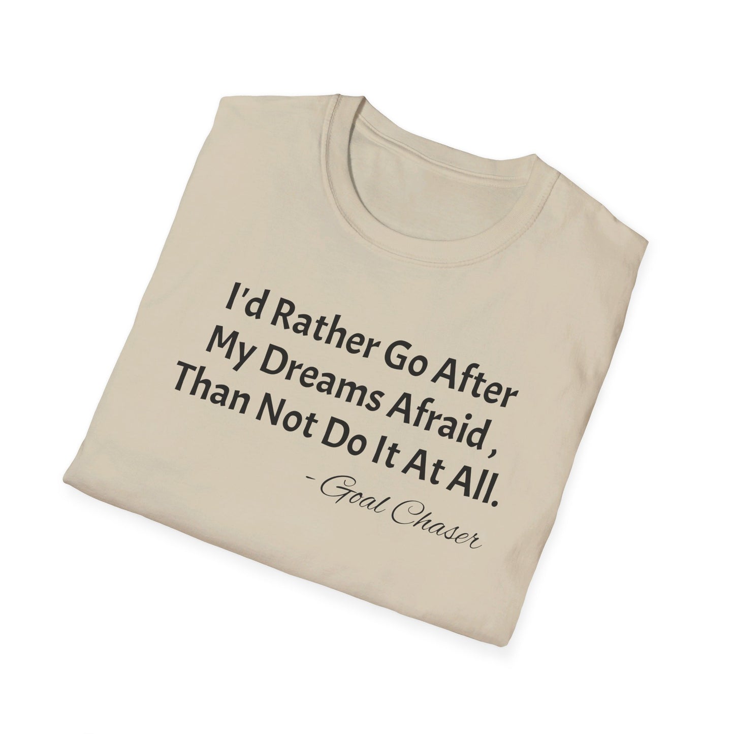 Goal Chaser Unisex Softstyle T-Shirt