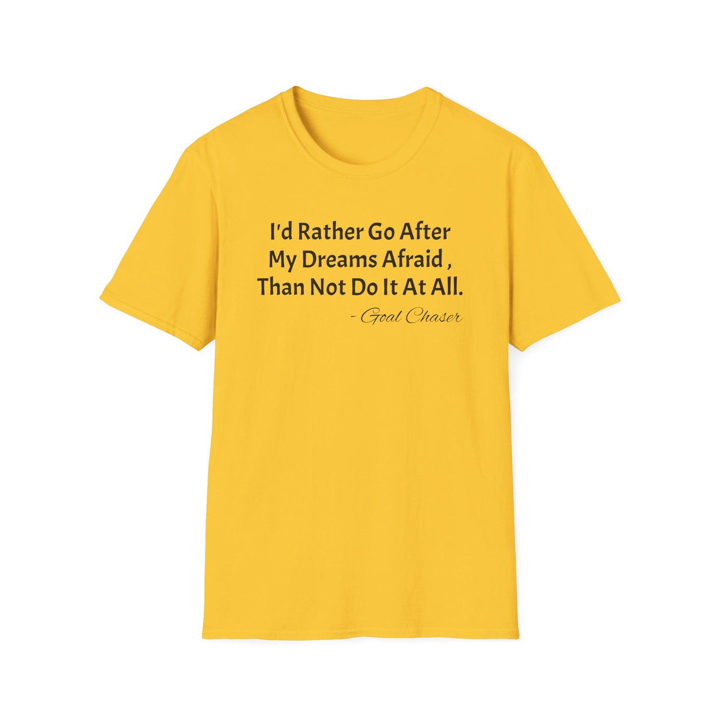 Goal Chaser Unisex Softstyle T-Shirt