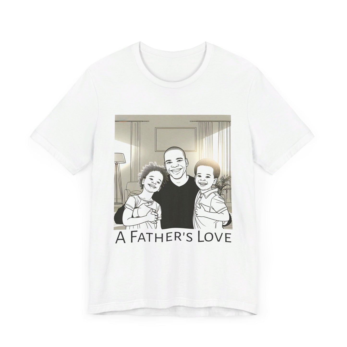 Dad and Children Unisex Jersey Short Sleeve Tee