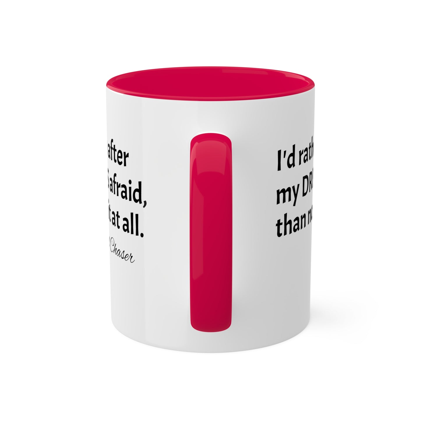Goal Chaser Colorful Mugs, 11oz