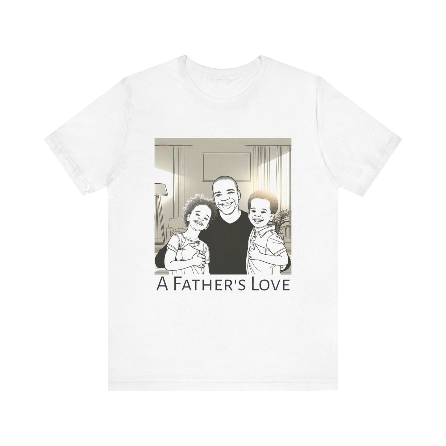 Dad and Children Unisex Jersey Short Sleeve Tee