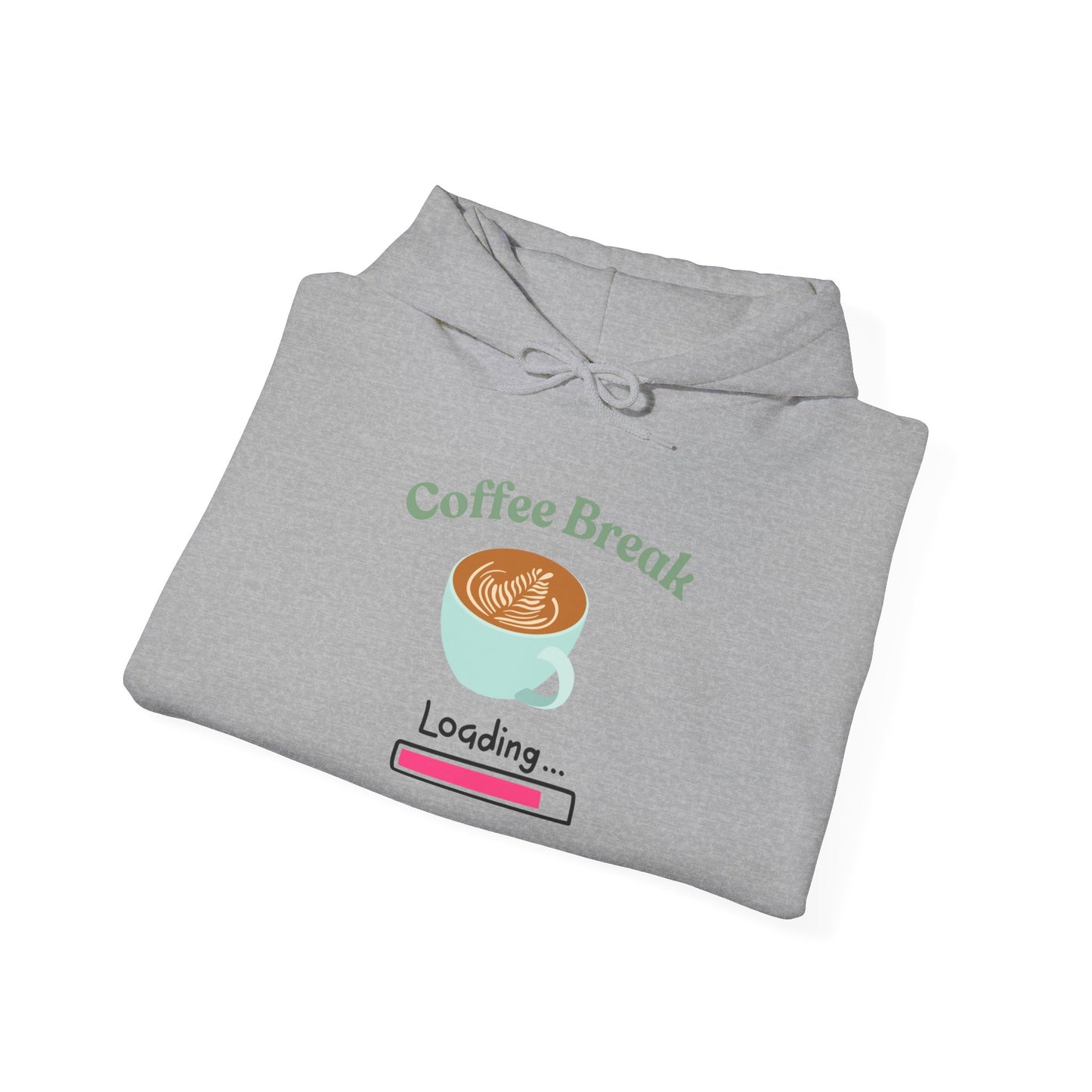 Coffee Break Loading Unisex Heavy Blend™ Hooded Sweatshirt