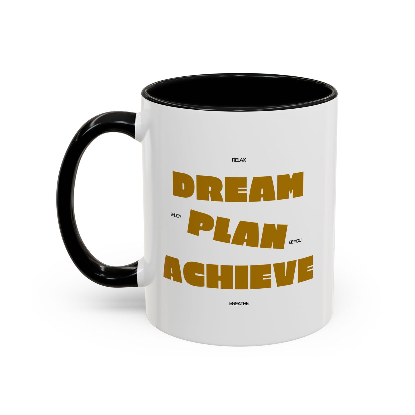 Dream Plan Achieve Accent Coffee Mug (11, 15oz)