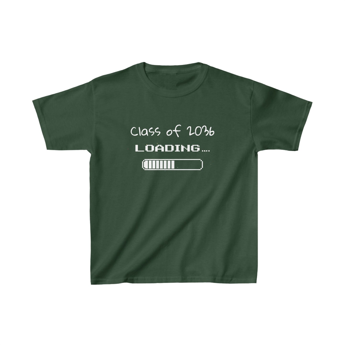 Loading Class of 2036 Kids Heavy Cotton™ Tee