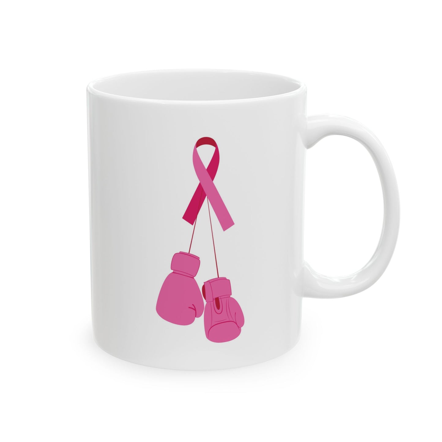 BREAST CANCER CONQUEROR MUG