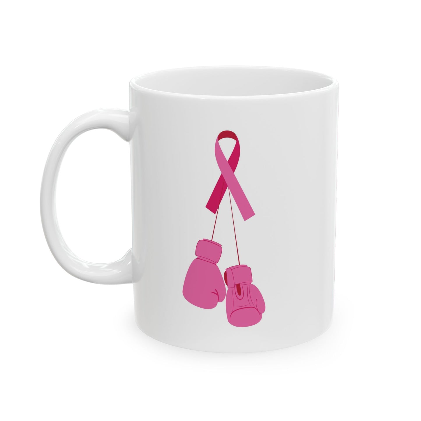 BREAST CANCER CONQUEROR MUG