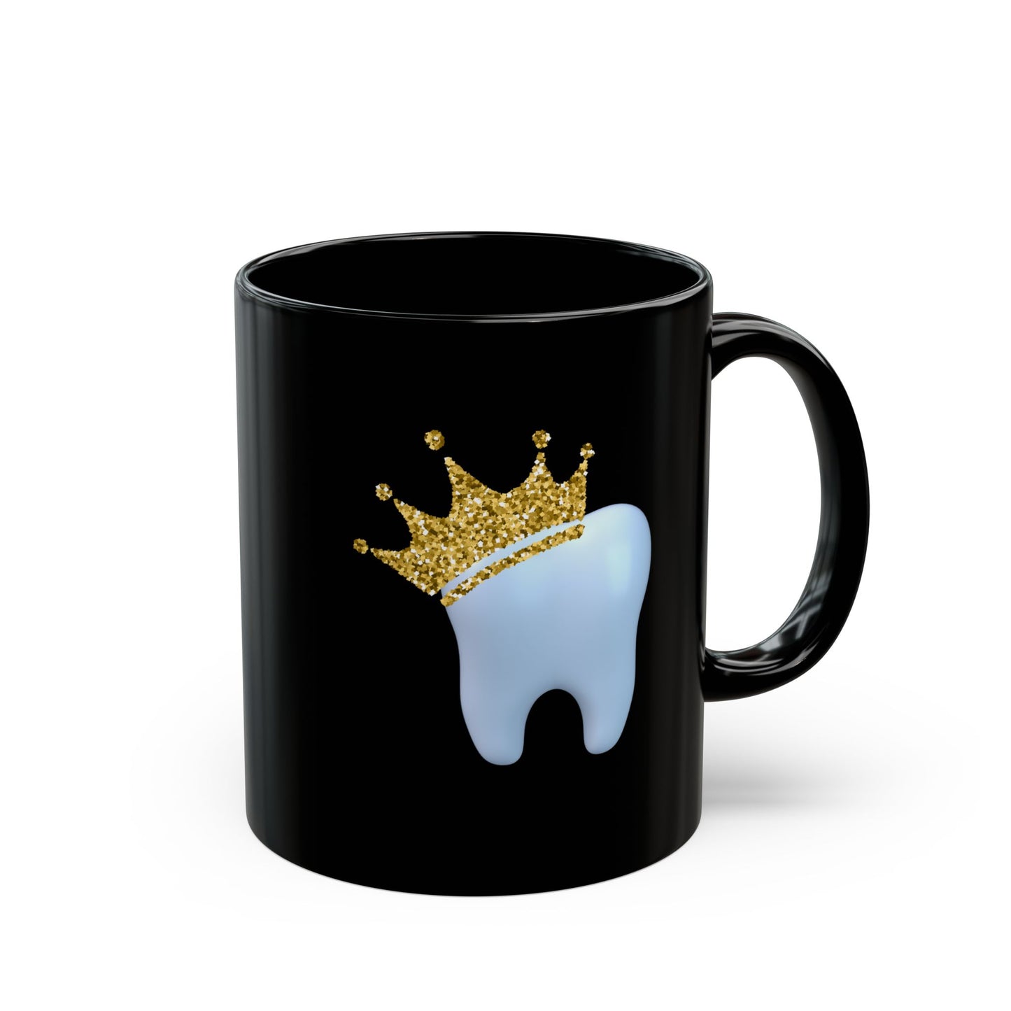 Queen Molar Black Mug (11oz, 15oz)