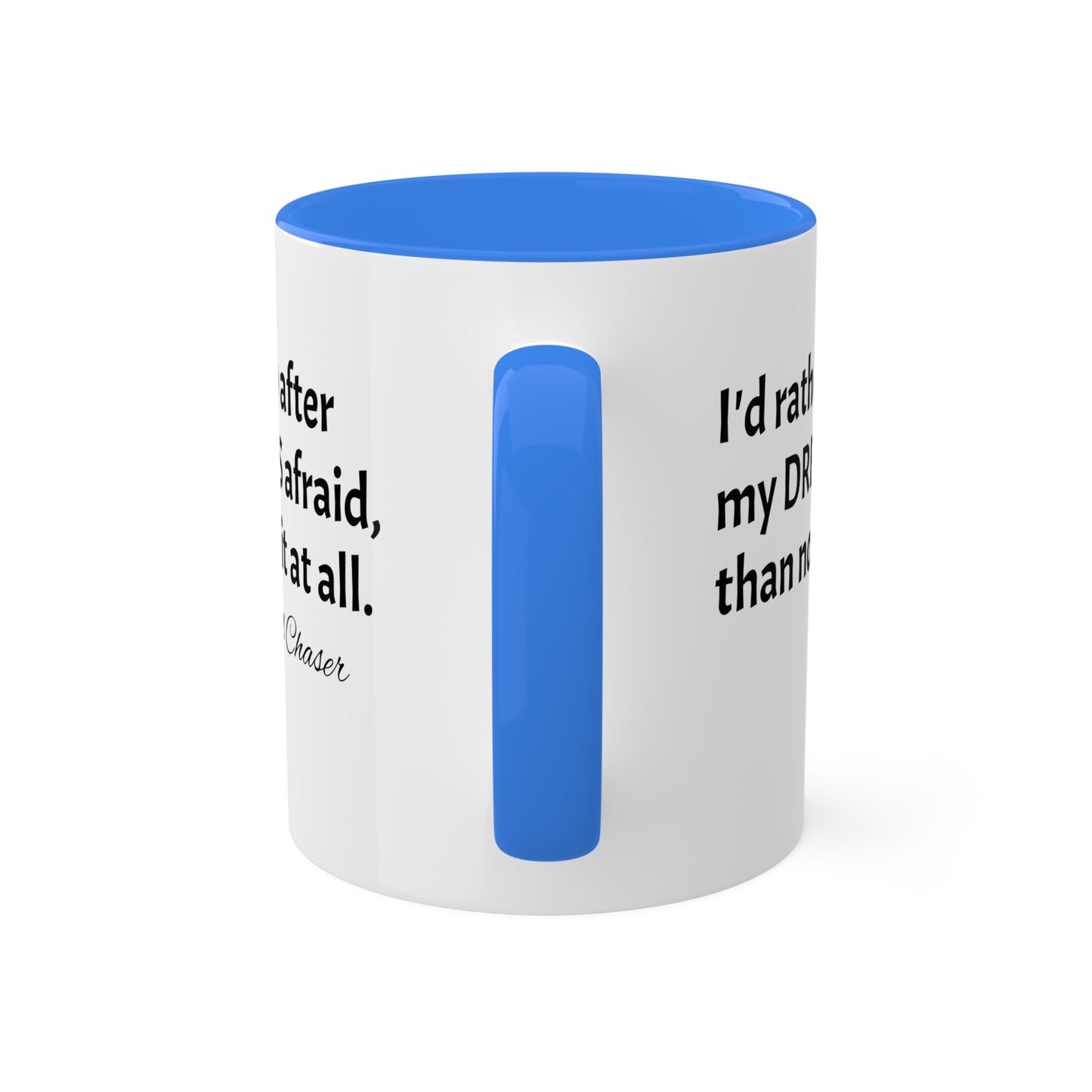 Goal Chaser Colorful Mugs, 11oz