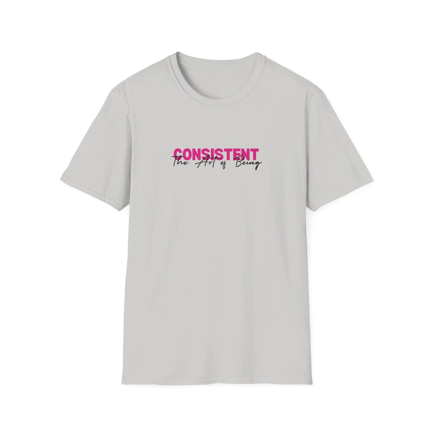 The Art of Being Consistent Unisex Softstyle T-Shirt