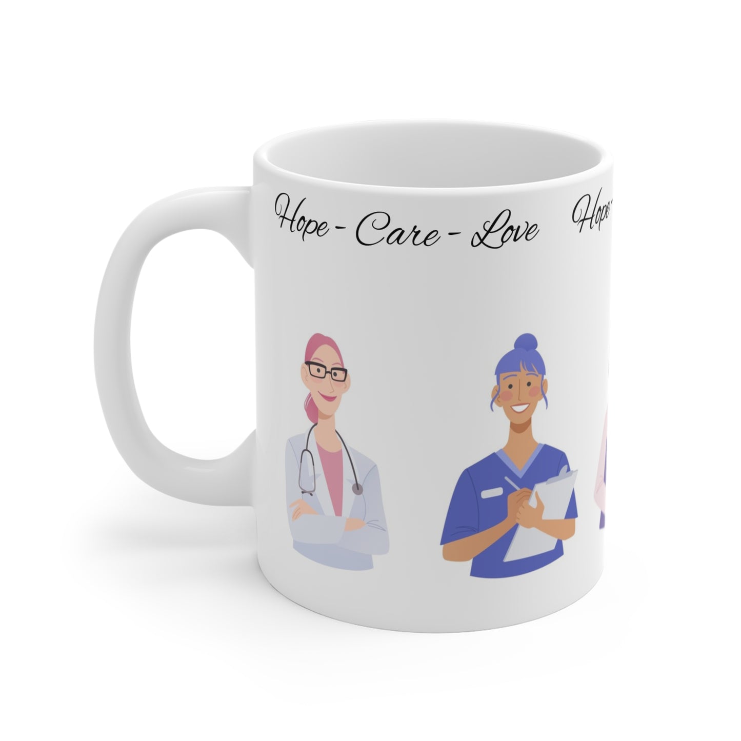 Hope - Care - Love Mug 11oz