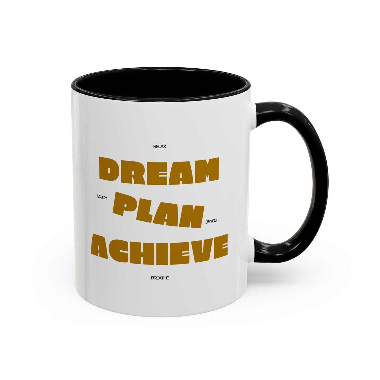 Dream Plan Achieve Accent Coffee Mug (11, 15oz)