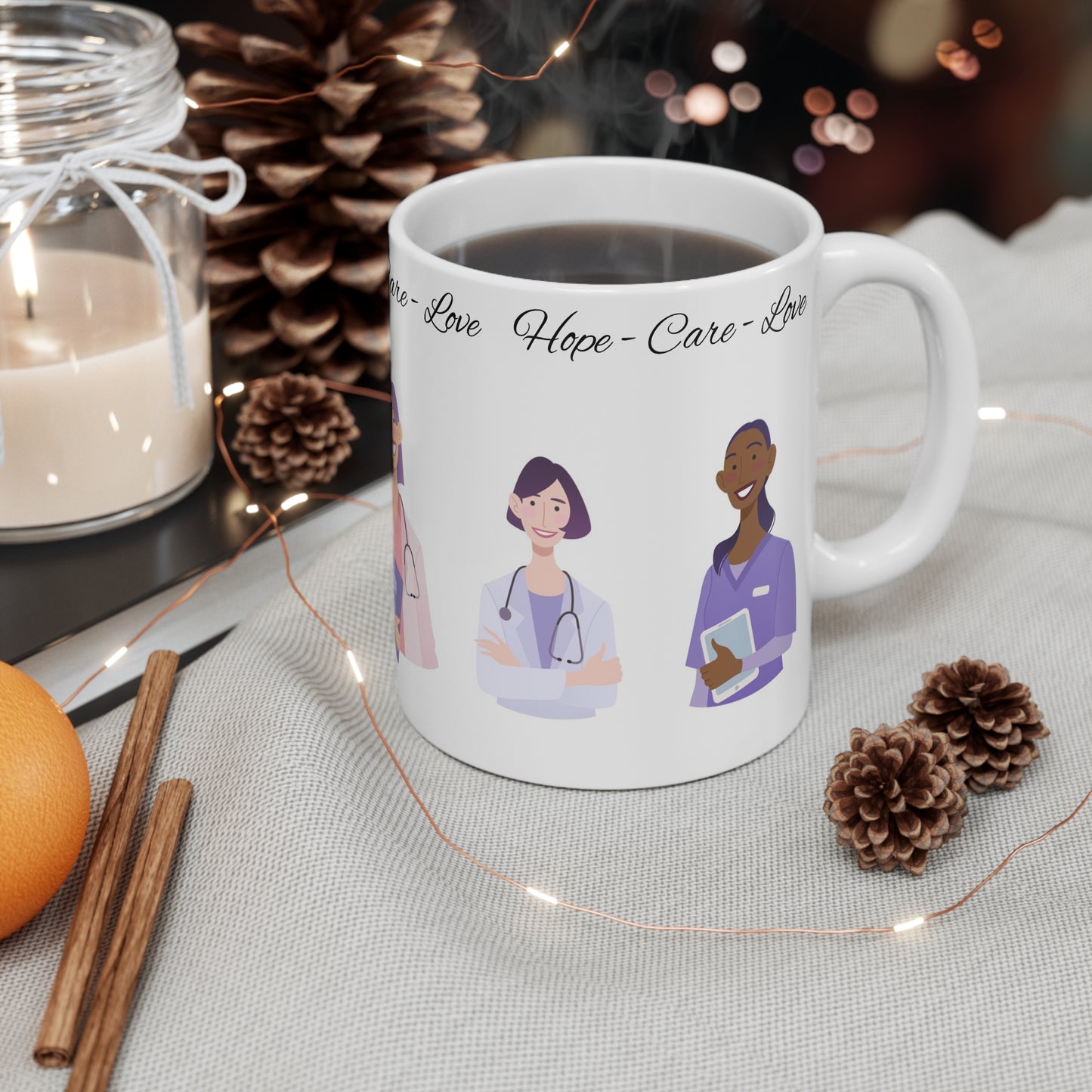 Hope - Care - Love Mug 11oz