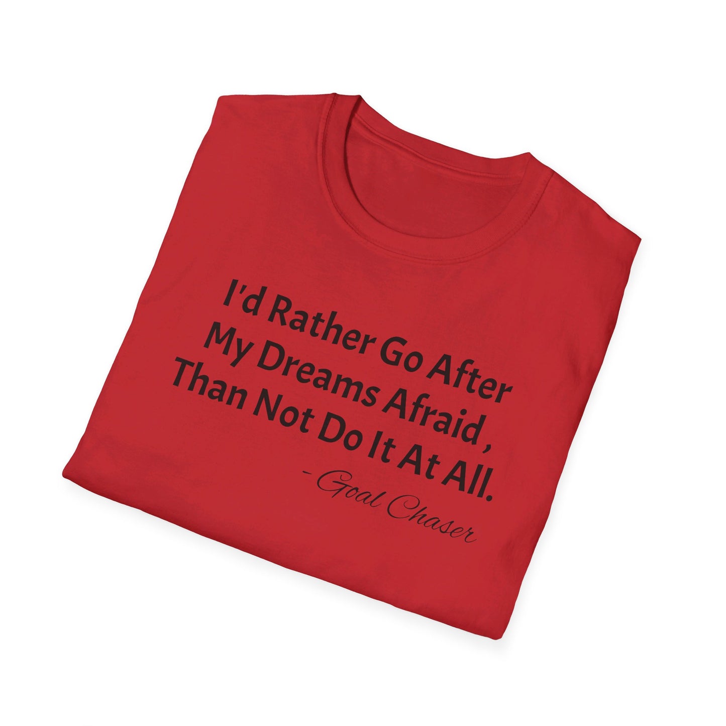 Goal Chaser Unisex Softstyle T-Shirt