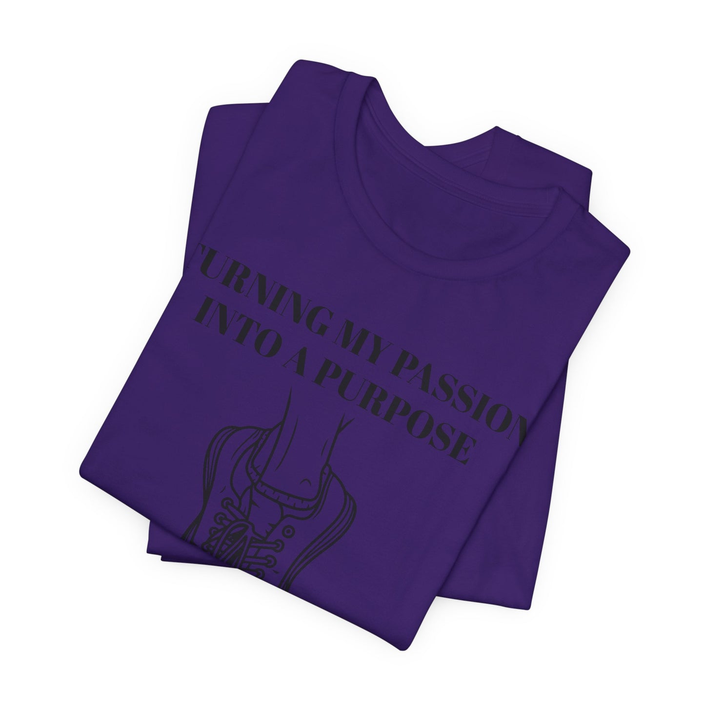Crohn's Awareness Unisex Tee - 'Turning My Passion Into A Purpose'