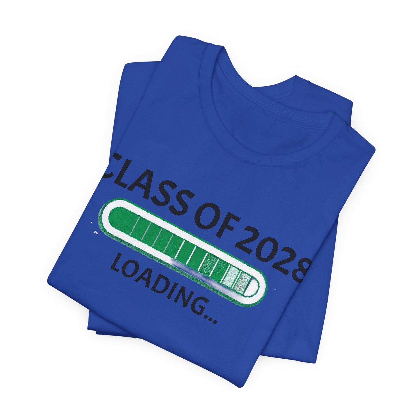 Class of 2028 Loading Unisex T-Shirt - Graduation Celebration Tee