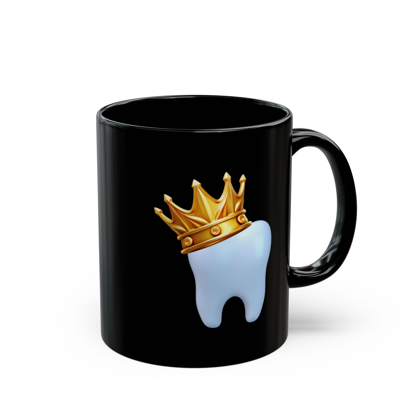 King Molar Black Mug (11oz, 15oz)