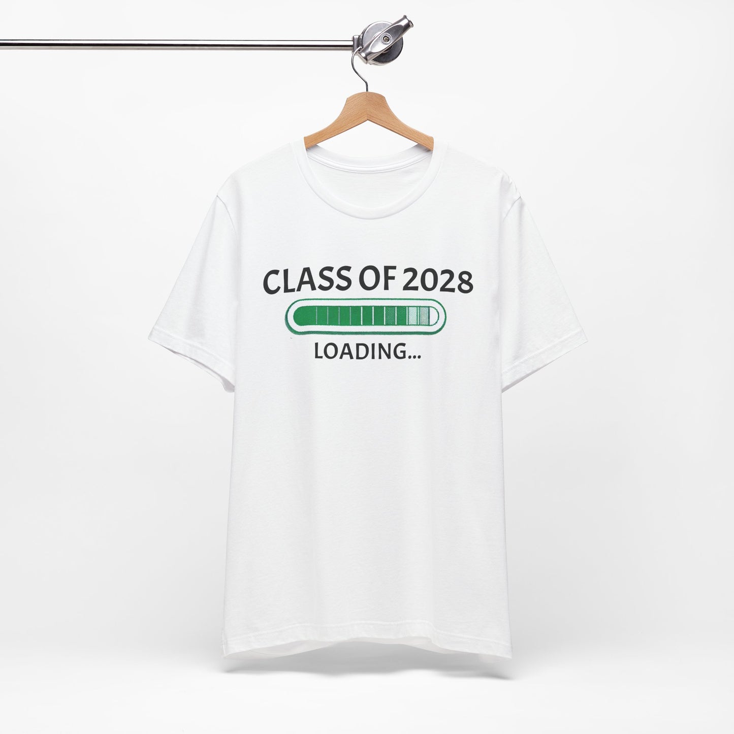 Class of 2028 Loading Unisex T-Shirt - Graduation Celebration Tee