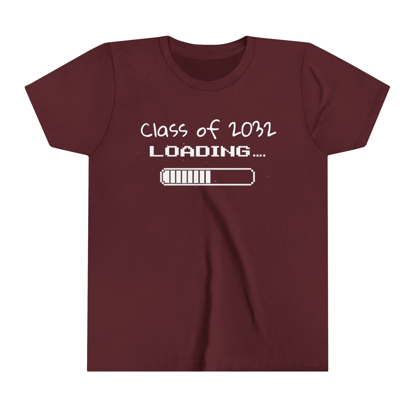 Loading Class of 2032 Youth Short Sleeve Tee