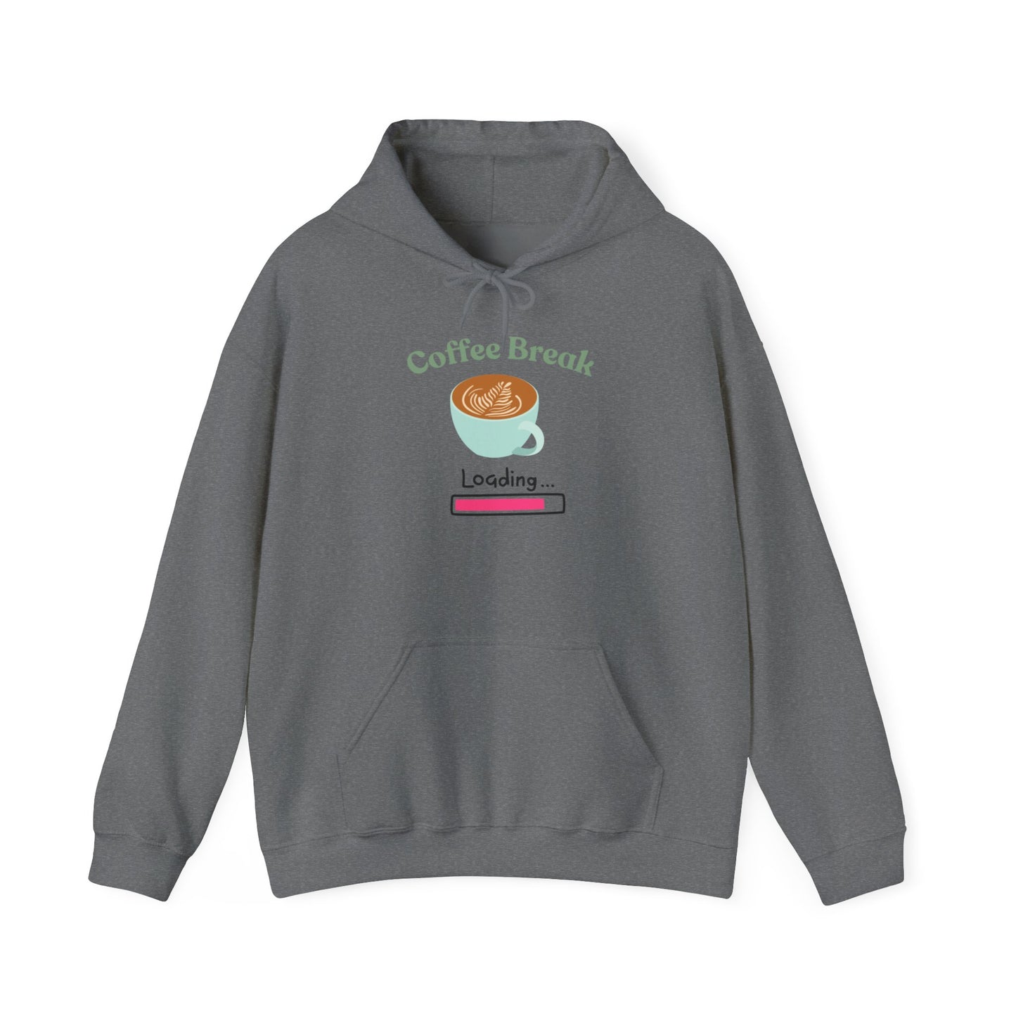 Coffee Break Loading Unisex Heavy Blend™ Hooded Sweatshirt