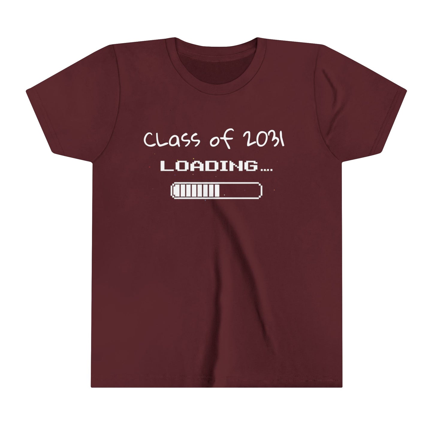 Loading Class of 2031 Youth Short Sleeve Tee