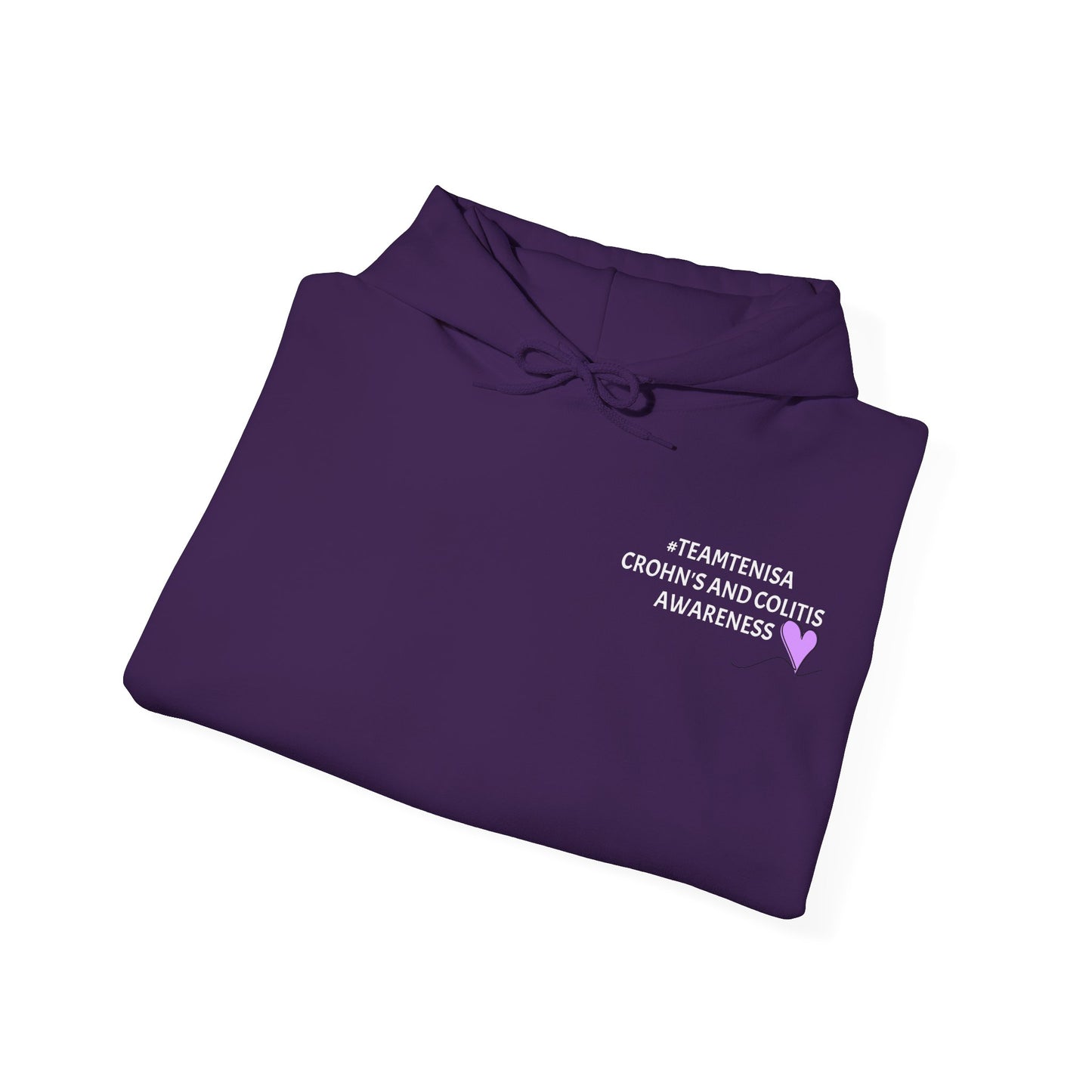 TeamTenisa Comfortable Unisex Hoodie with Heart Balloon Design - Perfect for Everyday Wear