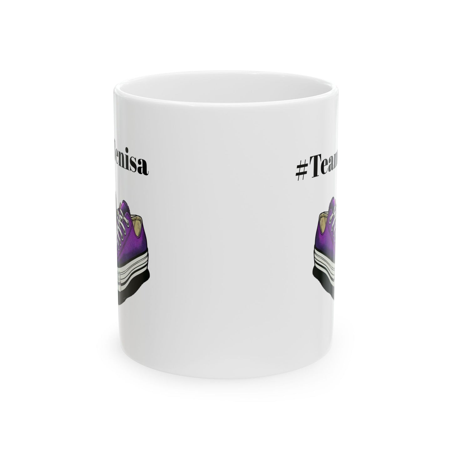 Crohn's and Colitis Awareness Ceramic Mug - #TeamTenisa