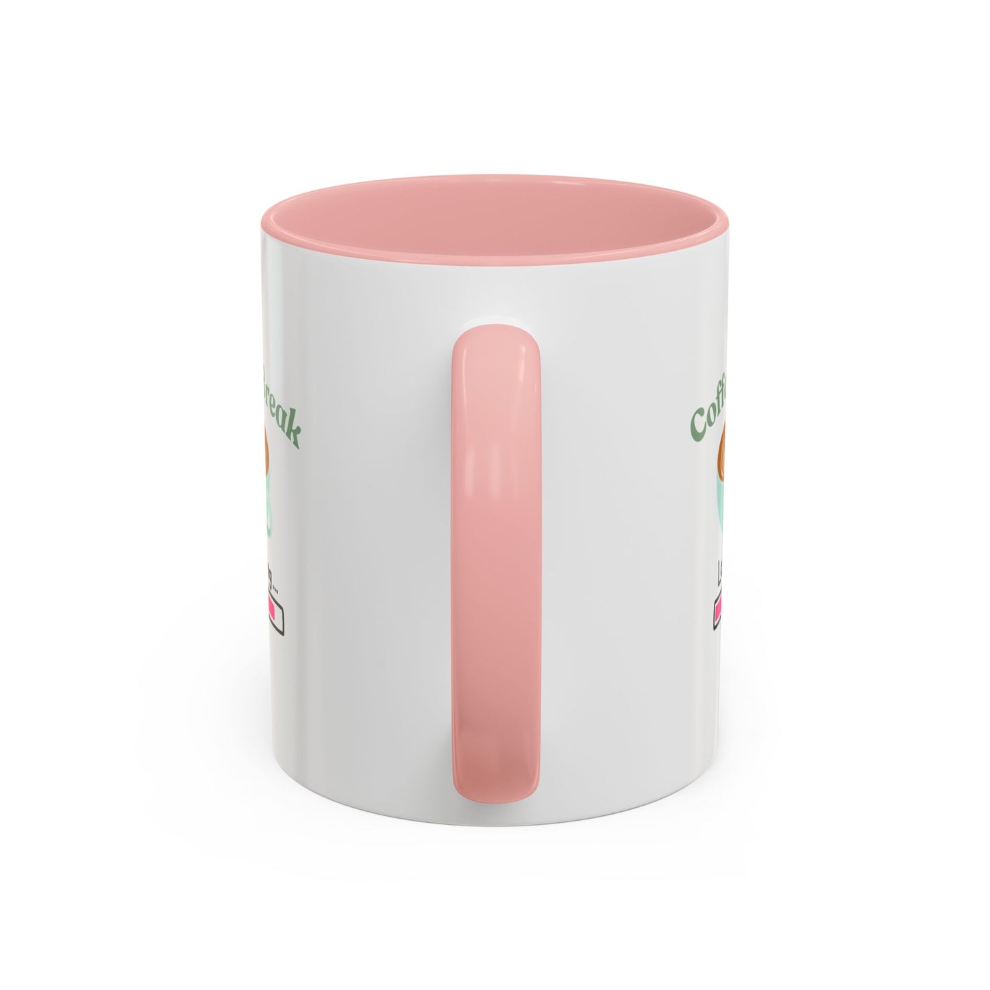 Coffee Break Loading Accent Coffee Mug (11, 15oz)