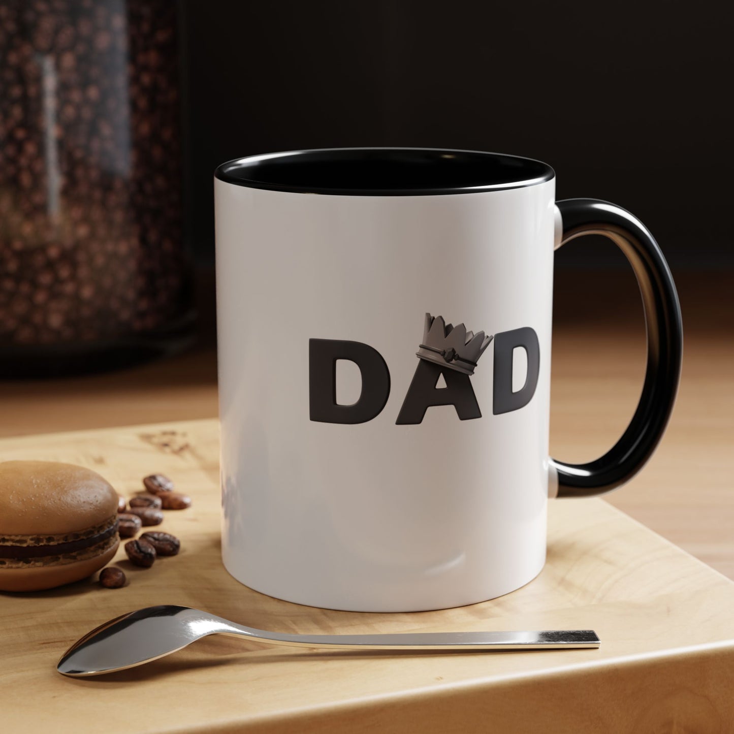 King Dad Accent Coffee Mug (11, 15oz)
