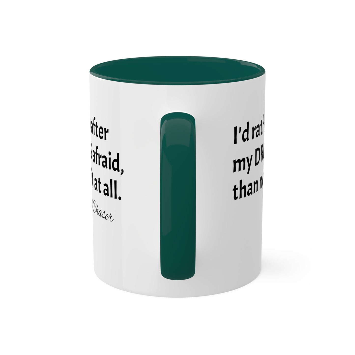Goal Chaser Colorful Mugs, 11oz