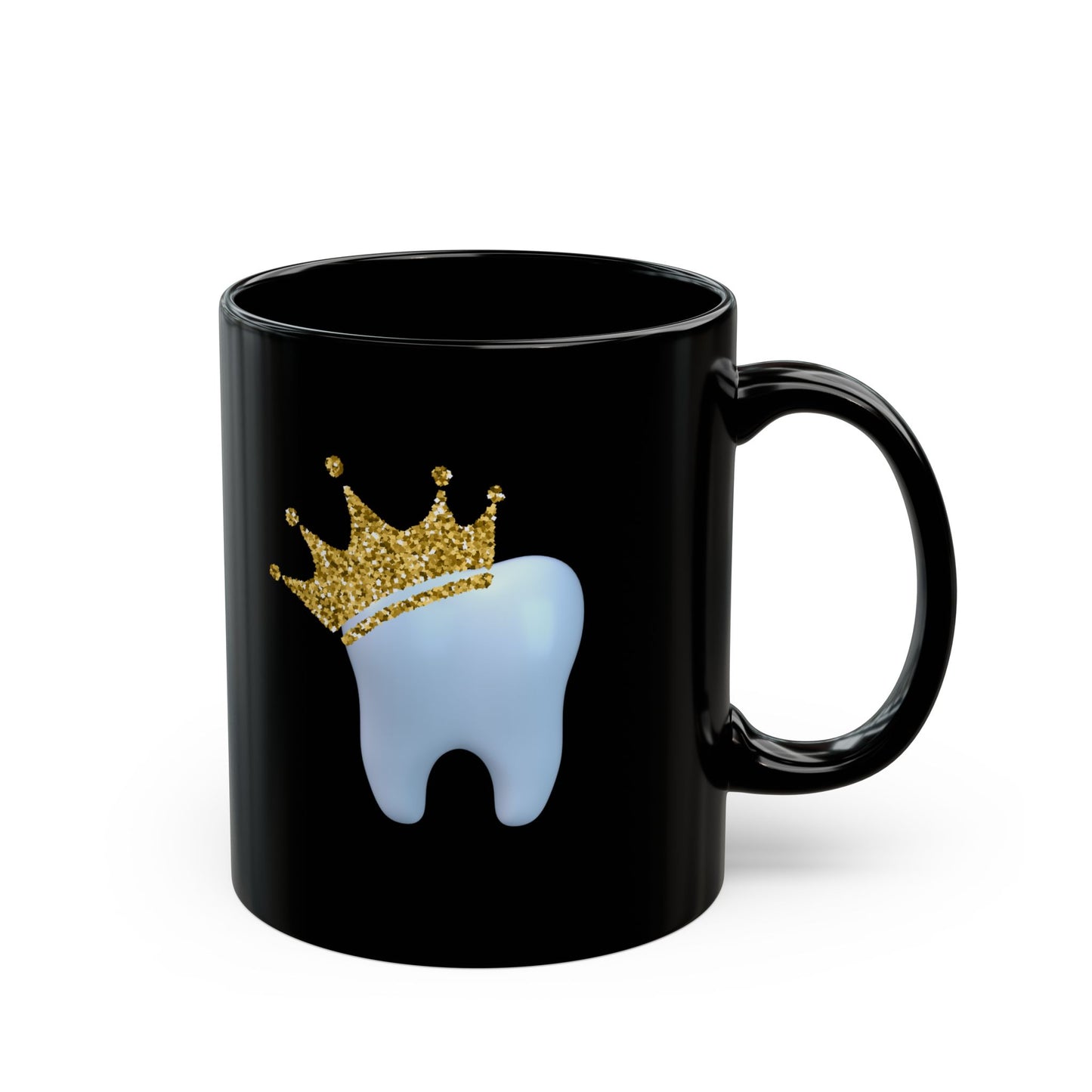 Queen Molar Black Mug (11oz, 15oz)