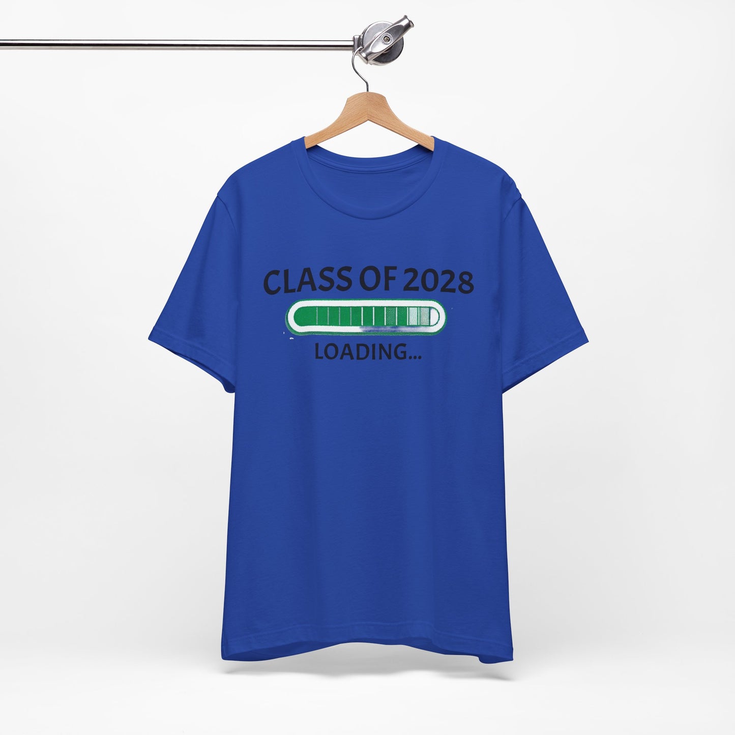 Class of 2028 Loading Unisex T-Shirt - Graduation Celebration Tee