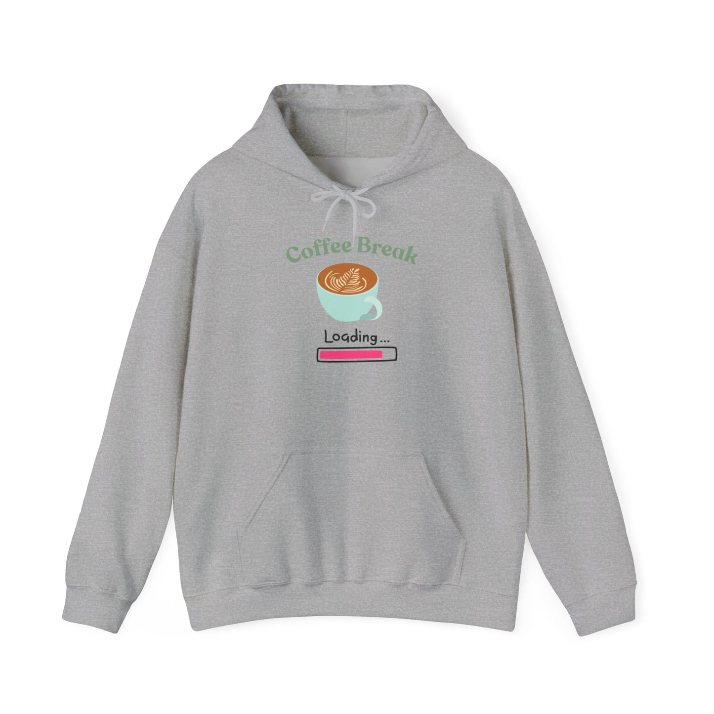 Coffee Break Loading Unisex Heavy Blend™ Hooded Sweatshirt
