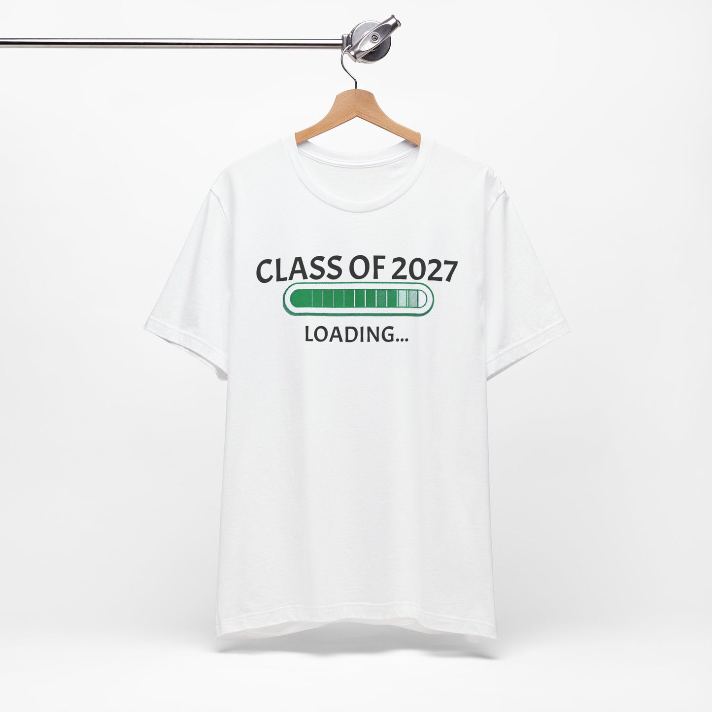 Class of 2027 Loading Unisex Tee - Graduation Celebration Shirt