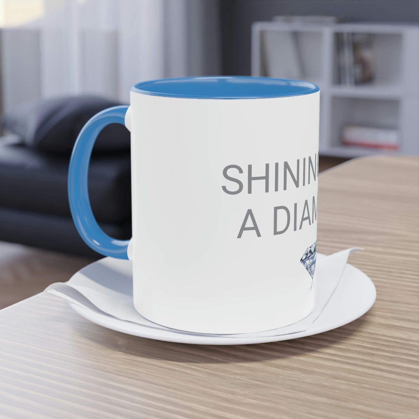 Two-Tone Coffee Mug, 11oz