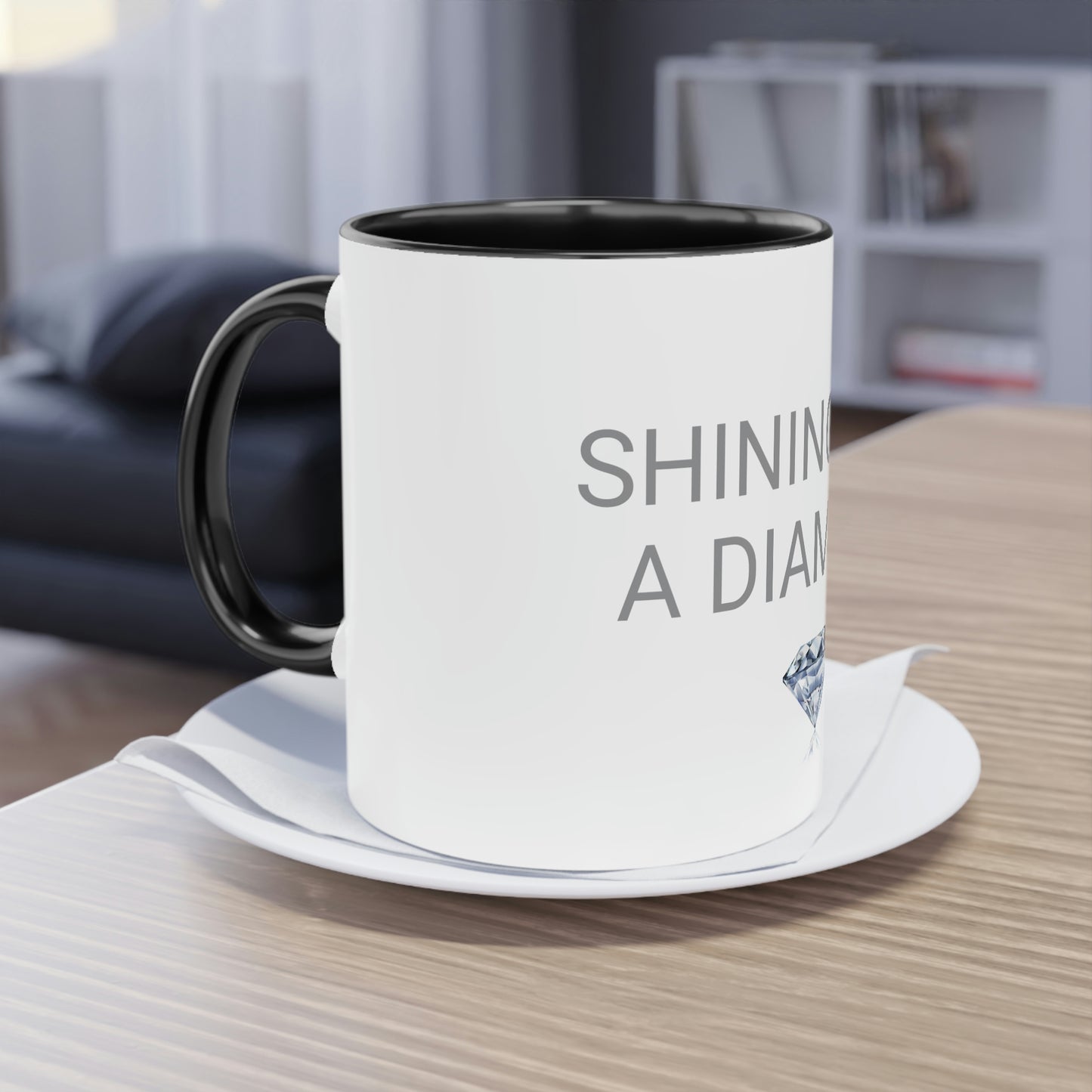 Two-Tone Coffee Mug, 11oz